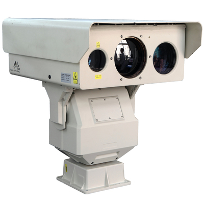 Sistema de vigilancia termal del CE NETD 50mk PTZ para la vigilancia del infante de marina de los 6km