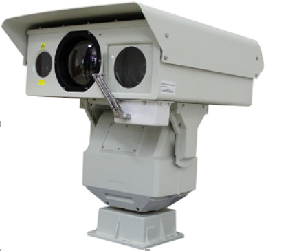 sistema de vigilancia termal IP66 de 50mK 10W Cmos para la seguridad de fronteras del 10km