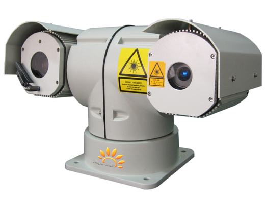 cámara de la gama larga PTZ de la visión nocturna de los 300m IR, cámara IP de la seguridad HD PTZ del Cmos