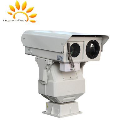 Cámara infrarroja dual de la toma de imágenes térmica de Vision con el foco del AUTO de PTZ