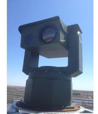 Sistema de vigilancia termal PTZ cámara de la toma de imágenes térmica infrarroja del IR de la gama ultra larga/del EO