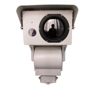 Se dobla - la cámara de seguridad de la gama larga del sensor, cámara óptica/de la toma de imágenes térmica