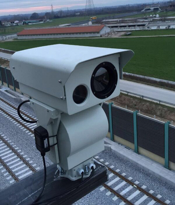 Cámara infrarroja termal dual de la cámara HD PTZ del grado militar para la seguridad de fronteras