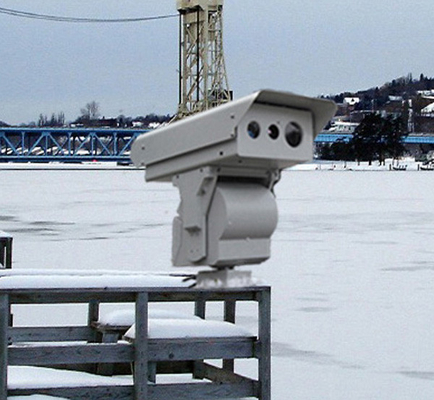 Cámara de vídeo de la toma de imágenes térmica termal inclinable del sistema de vigilancia de 360 cacerolas