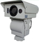 Cámara dual de larga distancia de la toma de imágenes térmica, cámara de seguridad de la visión nocturna de PTZ