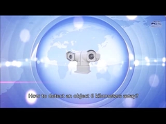 Visión nocturna dual de la cámara termal del sensor sin enfriar de UFPA con el sistema de vigilancia del IP