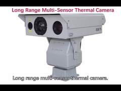 Cámara termográfica del sensor de vigilancia IP66 para la supervisión del tráfico