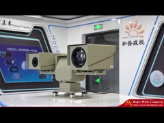 Cámara térmica PTZ de larga distancia para vigilancia fronteriza