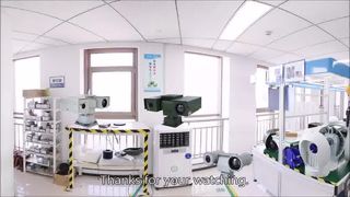 Operación de larga distancia Cámara de imagen térmica dual HD Infrarrojos Demostración impermeable