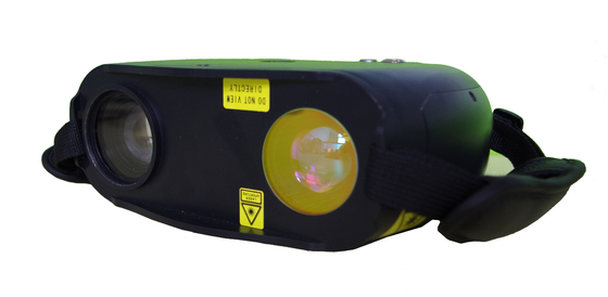 Cámara de vigilancia móvil portátil del laser con Windows filmado coche penetrante