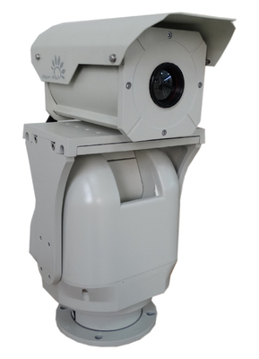 Cámara termal infrarroja doble de la gama larga del FOV, cámara CCTV ferroviaria de HD