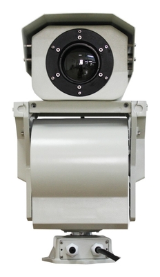 Vigilancia infrarroja de la cámara With10km de la toma de imágenes térmica de la gama ultra larga PTZ