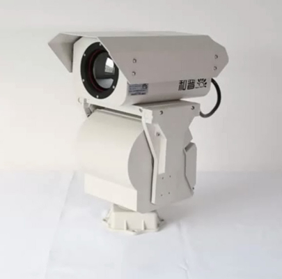 cámara CCTV termal de la cámara PTZ de la gama larga de los 4km con toma de imágenes térmica