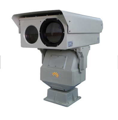 Prenda impermeable infrarroja termal dual de la cámara HD PTZ del grado militar para la seguridad de fronteras