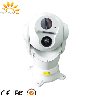 cámara termal dual de la bóveda del zoom óptico 36X, cámara de seguridad de la gama larga de PTZ
