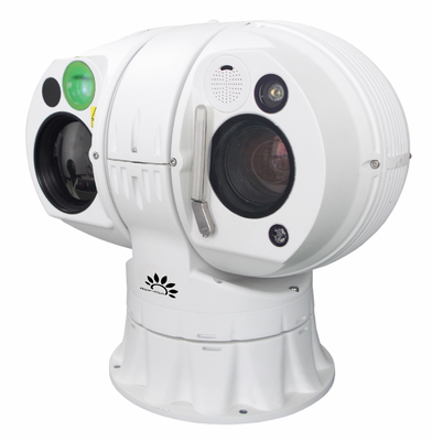 Cámara PTZ térmica de consumo de 6W con lente de enfoque manual motorizada y bajo mantenimiento