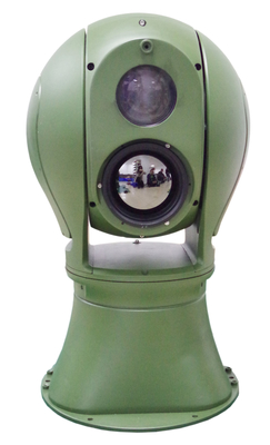 Enlace de seguimiento automático de largo alcance del sistema de vigilancia térmica de visión nocturna Ir con radar
