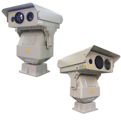 Sistema de vigilancia termal del sensor multi con la cámara de seguridad del infrarrojo de la gama larga