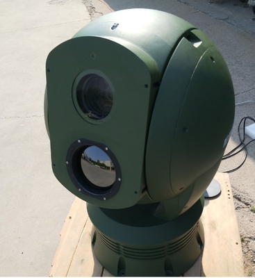 Vínculo termal de la cámara de la gama larga del sistema de vigilancia de la visión nocturna PTZ con el radar
