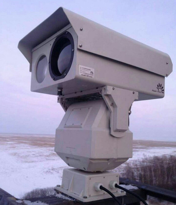Cámara asequible de la toma de imágenes térmica de la vigilancia ferroviaria PTZ con la lente de zoom óptico