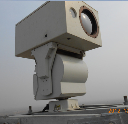 Cámara infrarroja ferroviaria de la toma de imágenes térmica de la seguridad PTZ con la lente de zoom óptico