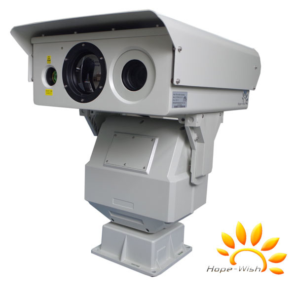 PTZ Infrared Thermal Camera Imaging , Dustproof Laser Security Camera