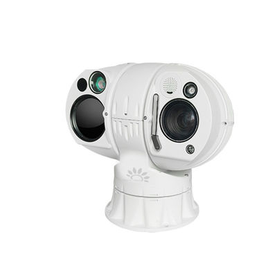 Sistema de vigilancia de cámara térmica de largo alcance de grado militar con posicionamiento GPS