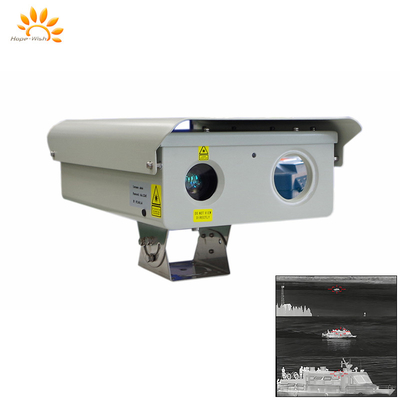 Cámara láser PTZ 1080P Resolución de gran alcance para vehículos marinos