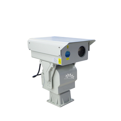 Cámara láser PTZ con lente de 30 mm con panela láser de seguimiento automático para vehículos montados