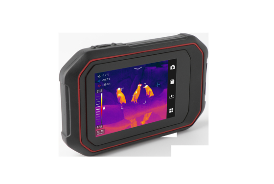 Display de imagen de modo múltiple de cámara térmica portátil Medición de temperatura profesional