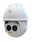 Cámara infrarroja del laser de la bóveda de alta velocidad de HD, 360 cámara IP del megapíxel PTZ del grado
