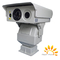 Proyección de imagen termal infrarroja de la cámara de PTZ, cámara de seguridad a prueba de polvo del laser