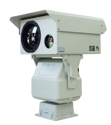 Detección de movimiento PTZ cámara de imágenes térmicas cámara de vigilancia de doble sensor
