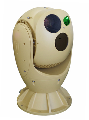 Cámara de vigilancia térmica de larga distancia Pan N × 360 ° Rotación continua