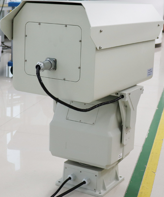 Cámara de imágenes térmicas de infrarrojo Ptz de largo alcance con doble sensor