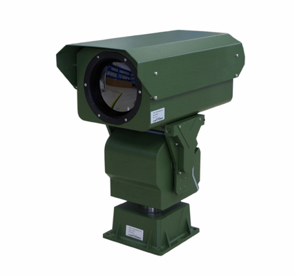 Cámara de imágenes térmicas de infrarrojo Ptz de largo alcance con doble sensor