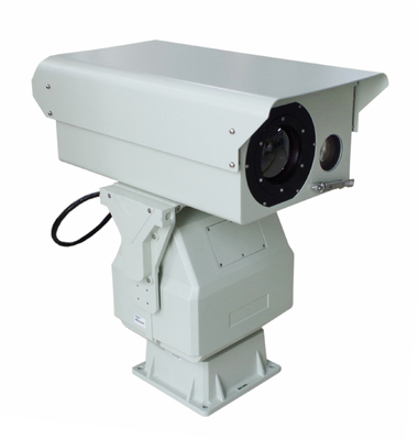 Tipo de sensor térmico PTZ de larga distancia, cámara térmica de doble sensor