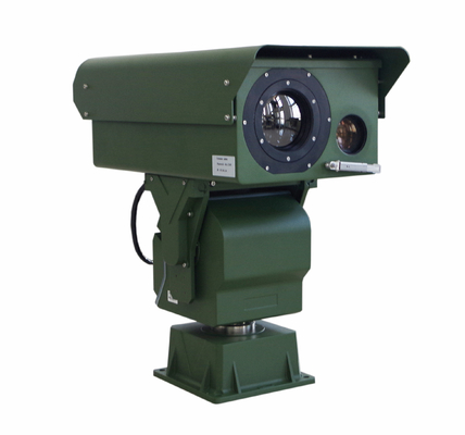 Tipo de sensor térmico PTZ Cámara térmica de largo alcance para rotación continua de N × 360 ° en alta demanda