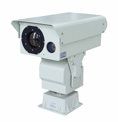 Tipo de sensor térmico PTZ Cámara térmica de largo alcance para rotación continua de N × 360 ° en alta demanda