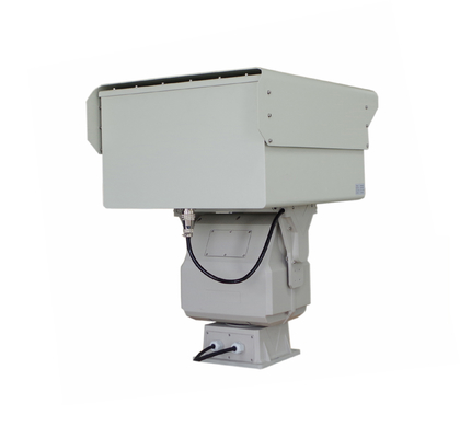 640x512 Resolución cámara de largo alcance con sensor térmico PTZ y rotación continua de 360 °