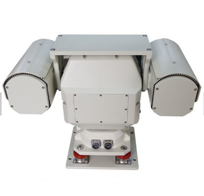 La cámara infrarroja dual de la toma de imágenes térmica del sensor PTZ, los militares infrarrojos de la cámara digital califica