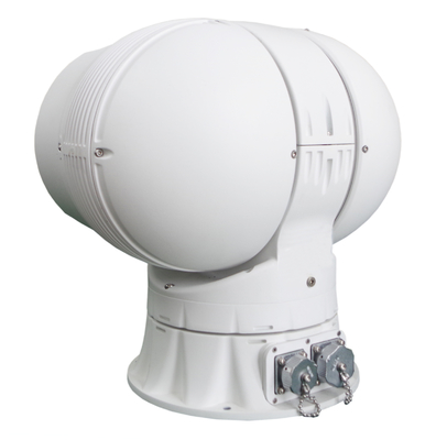 Cámara PTZ térmica de consumo de 6W con lente de enfoque manual motorizada y bajo mantenimiento