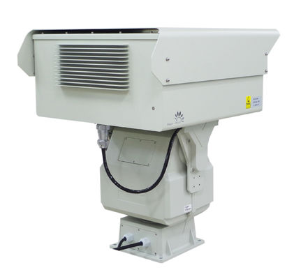 cámara de seguridad de largo alcance cámara óptica de plataforma para vigilancia ferroviaria