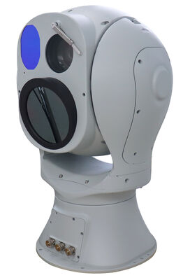 Plataforma electrónica óptica de espectro múltiple de la serie CTVC PTZ cámara térmica de largo alcance
