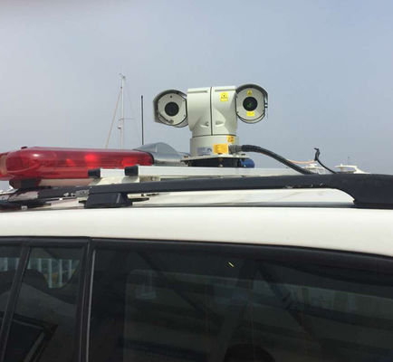 Cámara militar del laser del grado PTZ, cámara termal de Ptz con la inclinación de la cacerola de 360 grados