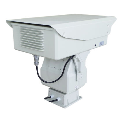 Cámara de vigilancia con sensor dual PTZ Cámara de toma de imágenes térmica IP66 resistente a la intemperie