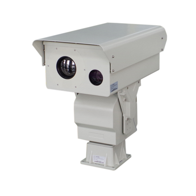 Cámara de seguridad térmica de larga distancia sensor dual cámara térmica de enfoque automático control de lente perfecto para la seguridad fronteriza y sistemas de protección de activos