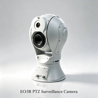 Cámara de imágenes térmicas PTZ con zoom óptico 10x IP66 a prueba de intemperie y seguimiento inteligente para la seguridad del perímetro
