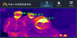 Termografía 640x512 de la cámara de la toma de imágenes térmica de la temperatura del cuerpo