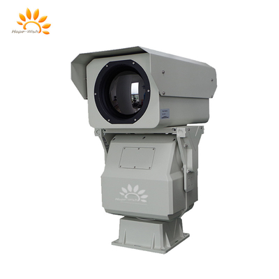 Cámara elegante de larga distancia de la toma de imágenes térmica para la gama espectral del FOV 7.5um-14um de la vigilancia